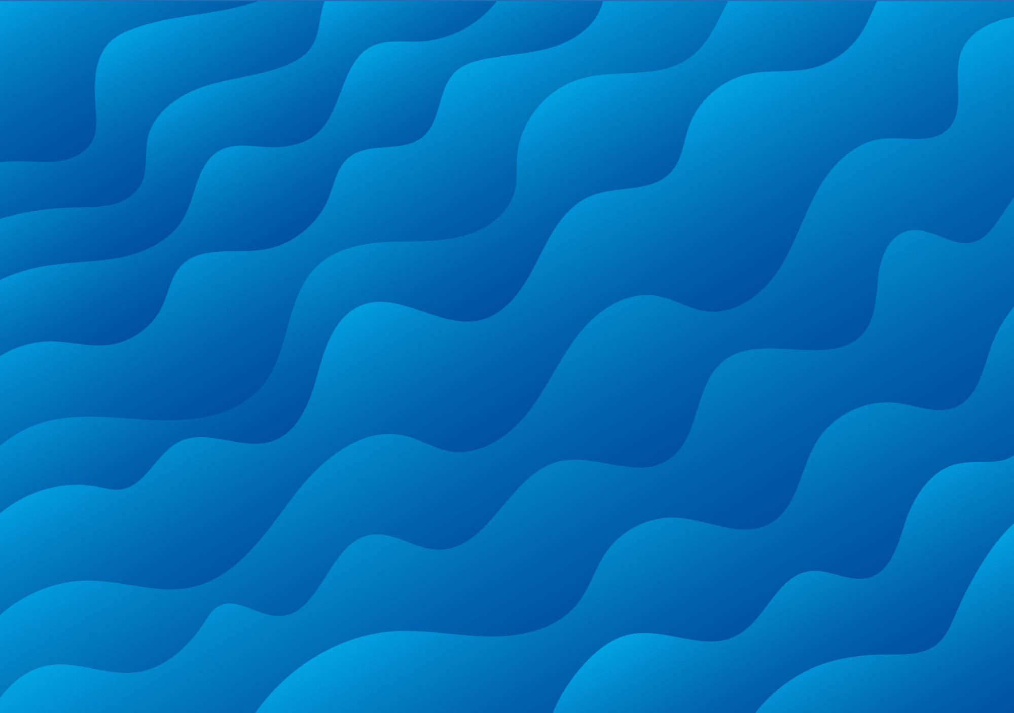 decorative blue waves